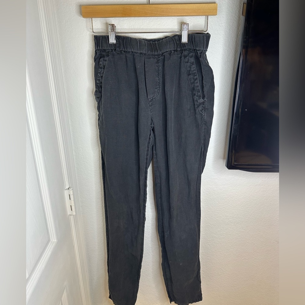 James Peres size 0 pants with elastic waist and pockets